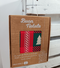 TOVAGLIA NATALE 12P GRETEL 140X240 Tellini S.r.l. Ingrosso Abbigliamento